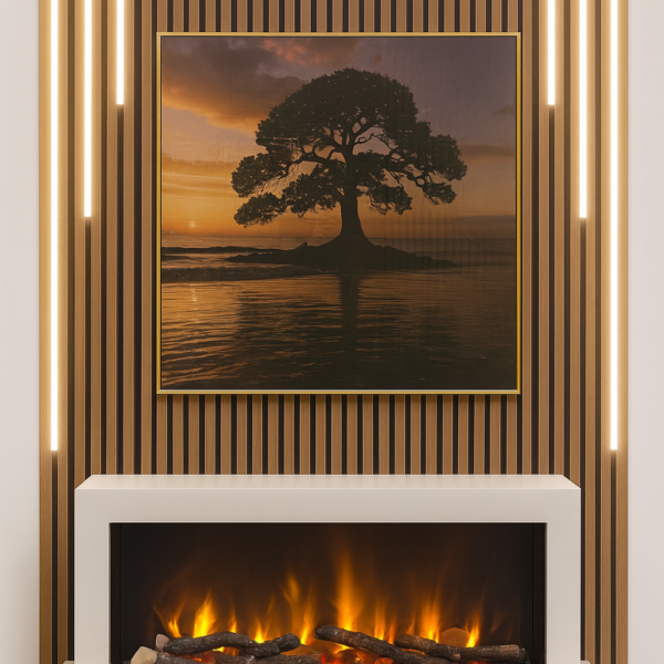 Remote-Controlled Wall Panel LED Light Set (Pack of 6)