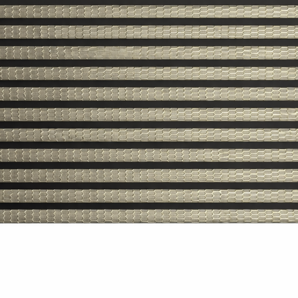 Luxe Honeycomb Metallic Slat Panels – 2400 x 600mm