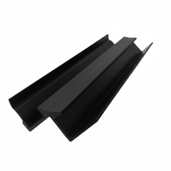 2400mm PVC Internal Corner Trim – 8mm & 10mm Options – Black, White or Chrome