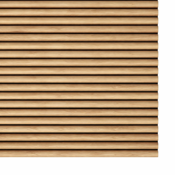 Flexible Fluted Wood Wall Panels – 2400 x 600mm Oak & Walnut