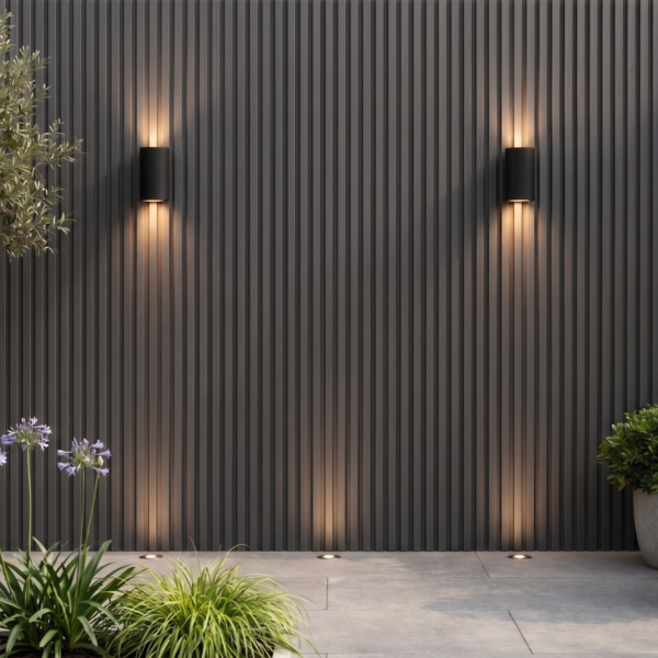 Outdoor Panels 2.4m × 1.8m — Slatted Composite Cladding